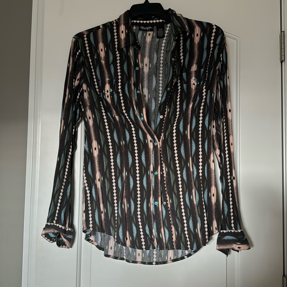 Wrangler Pearl snap